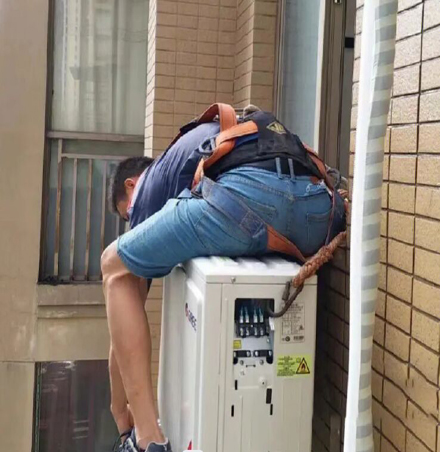 港闸空调移机